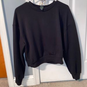 Black Crewneck Sweatshirt